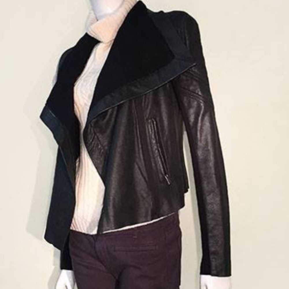BCBG MAXAZRIA 100% genuine lamb leather!
